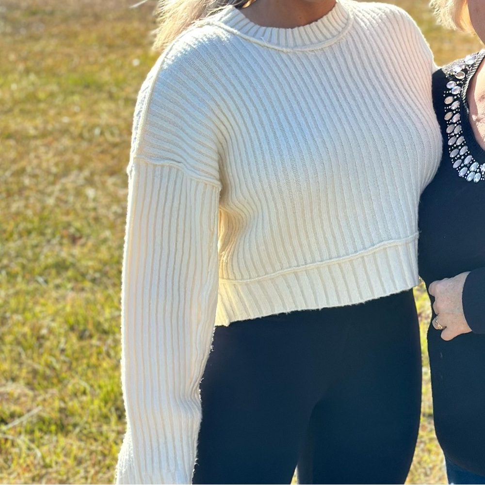 Cream colored sweater